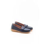 Mocassins amortyl dessus crote de cuir grain