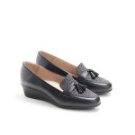Mocassins avec impression panth�re