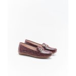 Mocassins motif animalier