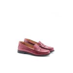 Mocassins vernis effet pliss�
