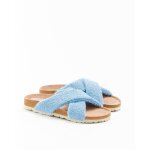 Mules croises ponge piedical