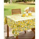 Nappe citrons en pur coton. Nappe citrons en pur coton.