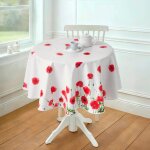 Nappe toile cir�e poppy.