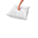 Oreiller effet duvet,  mmoire de forme
