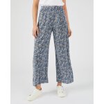 Pantalon 7 / 8�me maille pliss�e