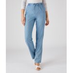 Pantalon toile chambray pur coton
