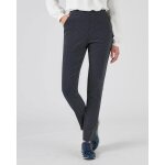 Pantalon jacquard mini pois