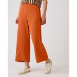 Pantalon large 7 / 8�me tissu cr�pe effet froiss�