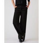 Pantalon large effet pont