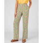 Pantalon large imprim� fleuri