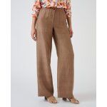 Pantalon large pur lin