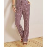 Pantalon maille imprim� ethnique