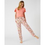 Pantalon de pyjama imprim� en lin majoritaire climatyl