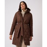 Parka longue ceintur�e thermolactyl