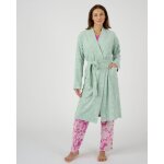 Peignoir en ponge jacquard