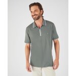 Polo manches courtes  col zipp climatyl