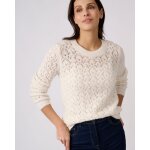 Pull ajour� m�lange laine et alpaga