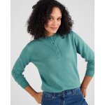 Pull col montant boutonn