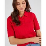 Pull col polo maille ajoure