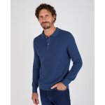Pull col polo en maille fantaisie