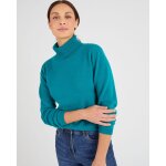 Pull col roul� en pur cachemire