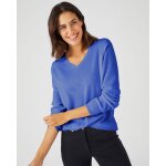 Pull col v en pur cachemire