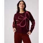 Pull fils poilus fantaisie