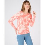 Pull imprim  base de laine et mohair