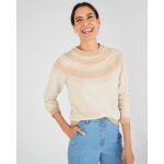 Pull jacquard et fils brillants thermolactyl