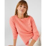 Pull maille ajoure