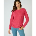 Pull maille ajoure et relife