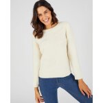 Pull maille bouclette en relief