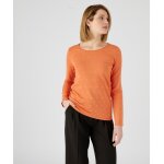 Pull en maille � impression dor�e