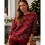 Pull maille jacquard