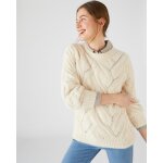Pull maille poilue