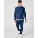 Pull maille torsades