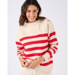 Pull marinière épaule boutonnée. Pull marinière épaule boutonnée.