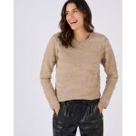 Pull motif zbr maille poilue