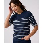Pull ray� manches aux coudes