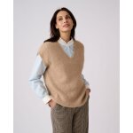 Pull sans manches maille perl�e thermolactyl