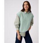 Pull sans manches toucher doux