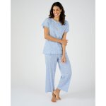 Pyjama 7 / 8ème en maille pointelle Pyjama 7 / 8ème en maille pointelle