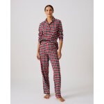 Pyjama en flanelle pur coton, femme