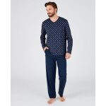 Pyjama maille jersey pur coton peign