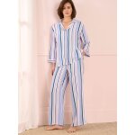 Pyjama rayé en pure viscose Pyjama rayé en pure viscose