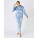 Pyjama thermolactyl en maille polaire emboss�e
