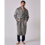 Robe de chambre thermolactyl en maille jacquard