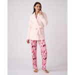 Robe de chambre thermolactyl en maille moelleuse