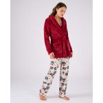 Robe de chambre thermolactyl en maille moelleuse