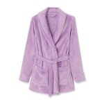 Robe de chambre thermolactyl en maille moelleuse